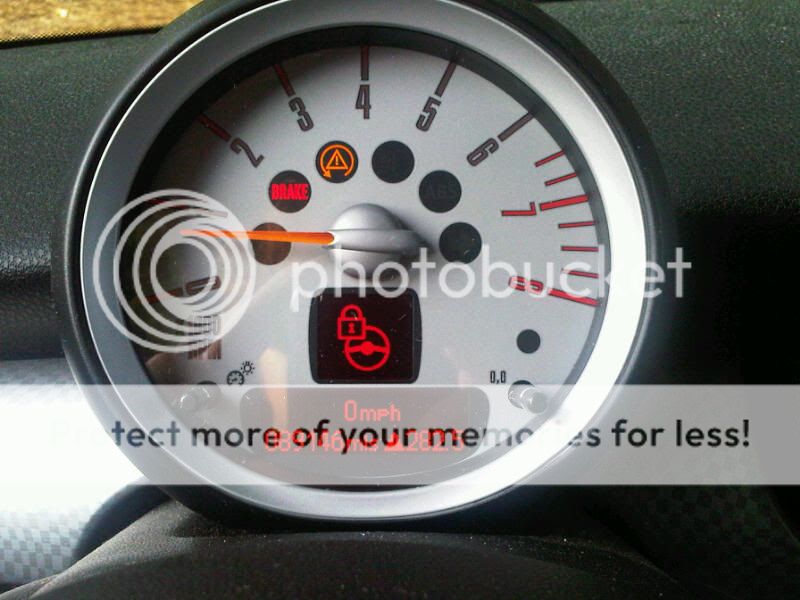 Bmw electric steering wheel lock engaged